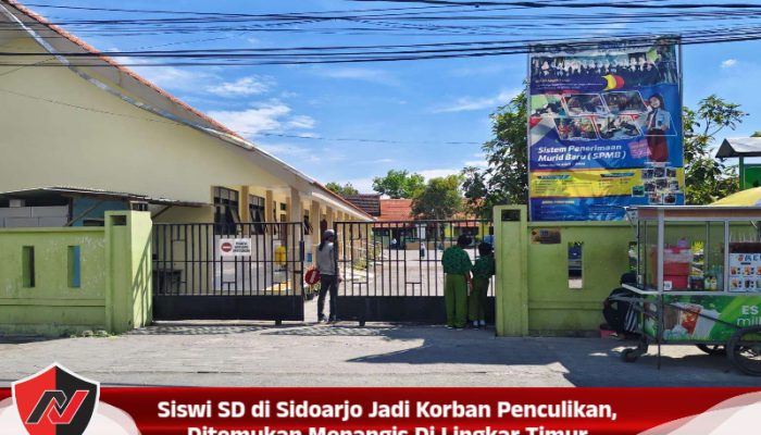 Siswi SD di Sidoarjo Jadi Korban Penculikan, Ditemukan Menangis Di Lingkar Timur