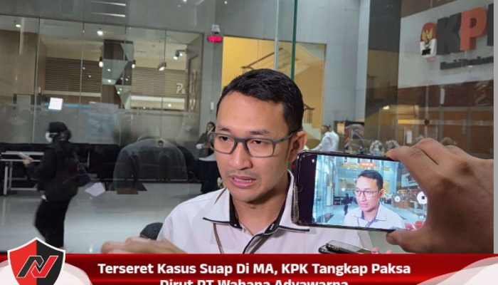 Terseret Kasus Suap Di MA, KPK Tangkap Paksa Dirut PT Wahana Adyawarna