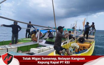Tolak Migas Sumenep, Nelayan Kangean Kepung Kapal PT KEI
