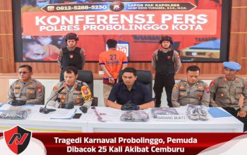 Tragedi Karnaval Kota Probolinggo, Pemuda Dibacok 25 Kali Akibat Cemburu