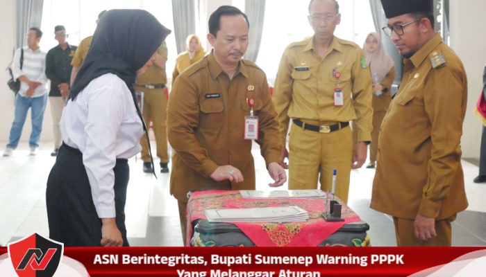 ASN Berintegritas, Bupati Sumenep Warning PPPK Yang Melanggar Aturan