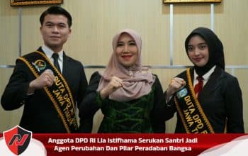 Anggota DPD RI Lia Istifhama Serukan Santri Jadi Agen Perubahan Dan Pilar Peradaban Bangsa
