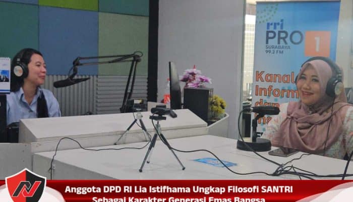 Anggota DPD RI Lia Istifhama Ungkap Filosofi SANTRI Sebagai Karakter Generasi Emas Bangsa