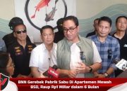 BNN Gerebek Pabrik Sabu Di Apartemen Mewah BSD, Raup Rp1 Miliar dalam 6 Bulan