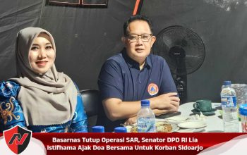 Basarnas Tutup Operasi SAR, Senator DPD RI Lia Istifhama Ajak Doa Bersama Untuk Korban Sidoarjo