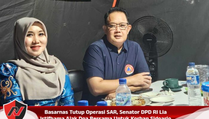 Basarnas Tutup Operasi SAR, Senator DPD RI Lia Istifhama Ajak Doa Bersama Untuk Korban Sidoarjo