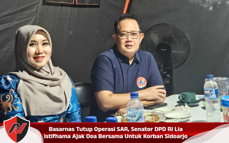 Basarnas Tutup Operasi SAR, Senator DPD RI Lia Istifhama Ajak Doa Bersama Untuk Korban Sidoarjo