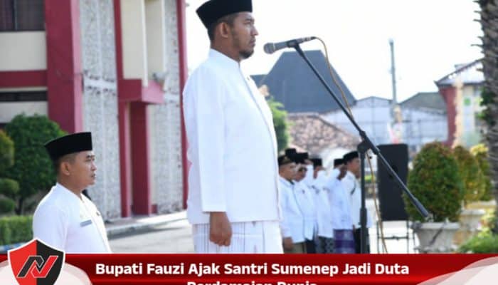 Bupati Fauzi Ajak Santri Sumenep Jadi Duta Perdamaian Dunia