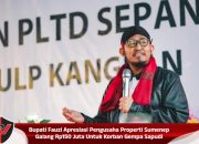 Bupati Fauzi Apresiasi Pengusaha Properti Sumenep Galang Rp150 Juta Untuk Korban Gempa Sapudi