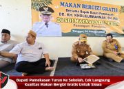 Bupati Pamekasan Turun Ke Sekolah, Cek Langsung Kualitas Makan Bergizi Gratis Untuk Siswa