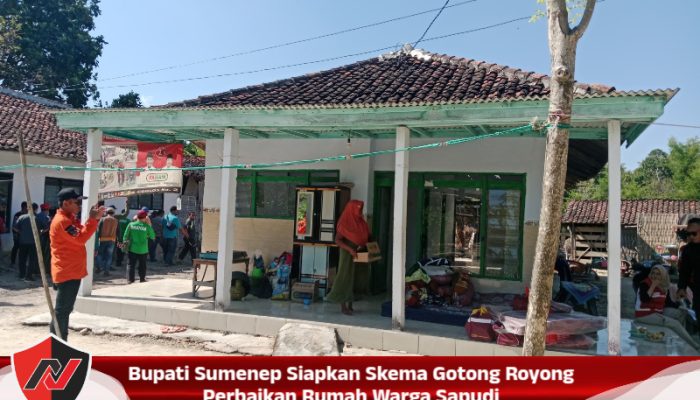 Bupati Sumenep Siapkan Skema Gotong Royong Perbaikan Rumah Warga Sapudi