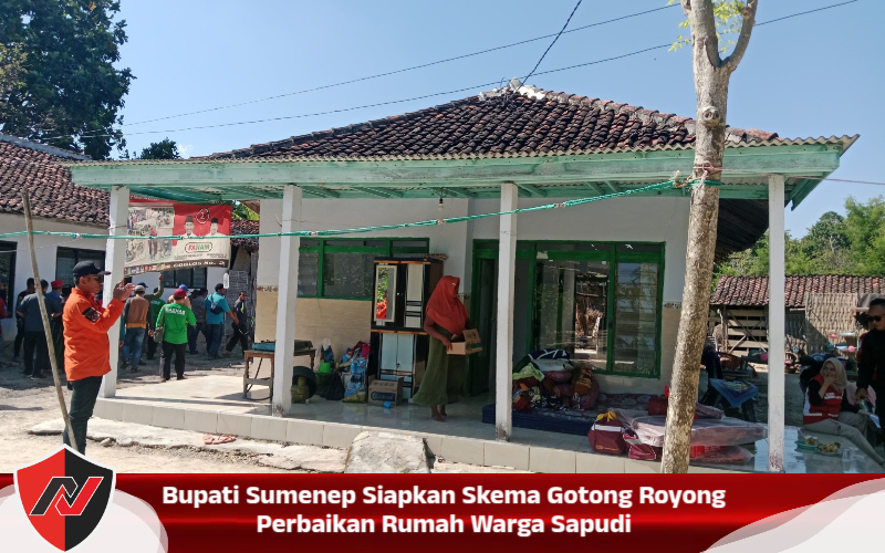Bupati Sumenep Siapkan Skema Gotong Royong Perbaanika Rumah Warak Sapudi