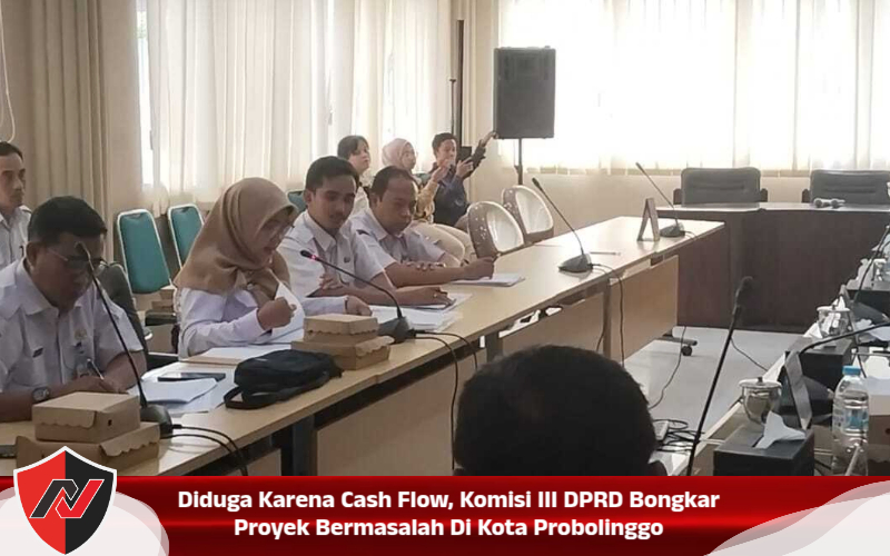 Diduga Karena Cash Flow, Komisi III DPRD Bongkar Proyek Bermasalah Di Kota Probolinggo Diduga Karena Cash Flow, Komisi III DPRD Bongkar Proyek Bermasalah Di Kota Probolinggo