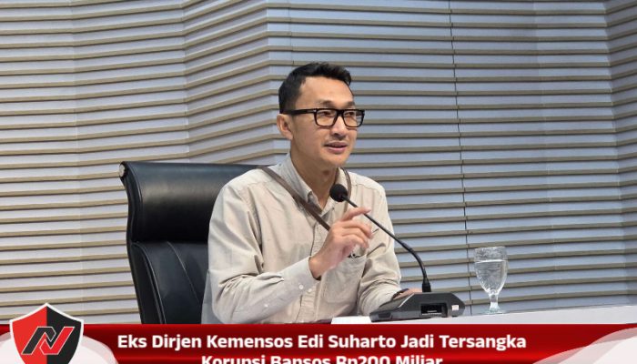 Eks Dirjen Kemensos Edi Suharto Jadi Tersangka Korupsi Bansos Rp200 Miliar
