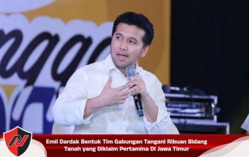 Emil Dardak Bentuk Tim Gabungan Tangani Ribuan Bidang Tanah yang Diklaim Pertamina Di Jawa Timur
