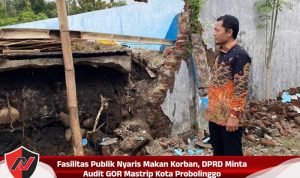 Fasilitas Publik Nyaris Makan Korban, DPRD Minta Audit GOR Mastrip Kota Probolinggo Fasilitas Publik Nyaris Makan Korban, DPRD Minta Audit GOR Mastrip Kota Probolinggo