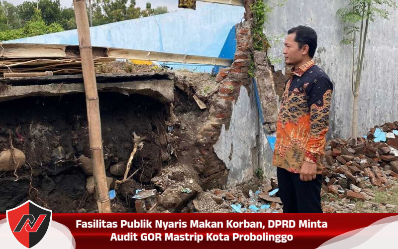 Fasilitas Publik Nyaris Makan Korban, DPRD Minta Audit GOR Mastrip Kota Probolinggo Fasilitas Publik Nyaris Makan Korban, DPRD Minta Audit GOR Mastrip Kota Probolinggo