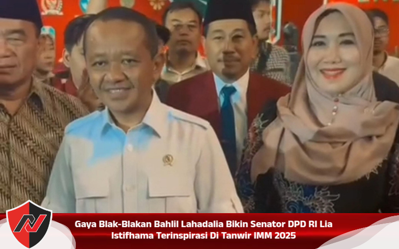 Gaya Blak-Blakan Bahlil Lahadalia Bikin Senator DPD RI Lia Istifhama Terinspirasi Di Tanwir IMM 2025 Gaya Blak-Blakan Bahlil Lahadalia Bikin Santor DPD RI Lia Istifhama Terinspirasi Di Tanwir IMM 2025