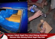 Gempur Rokok Ilegal! Bea Cukai Malang Amankan Ratusan Ribu Batang Rokok Ilegal Siap Edar