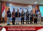 Ini Alasannya, IKA UB Kukuhkan Kapolres Probolinggo sebagai Anggota Kehormatan
