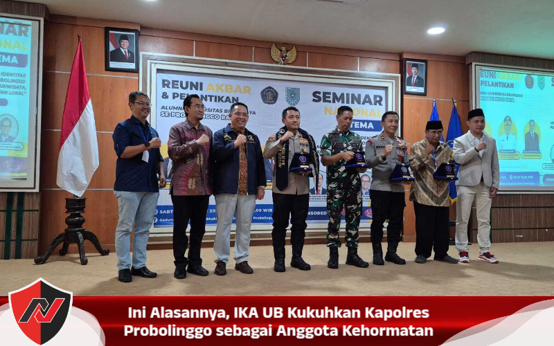 Ini Alasannya, IKA UB Kukuhkan Kapolres Probolinggo sebagai Anggota Kehormatan
