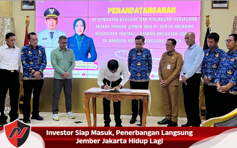 Investor Siap Masuk, Penerbangan Langsung Jember Jakarta Hidup Lagi Investor Siap Masuk, Penerbangan Langsung Jember Jakarta Hidup Lagi