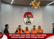 KPK Bongkar Suap DPRD Jatim, Dana Hibah Pokmas Rp398,7 Miliar Diduga Disunat