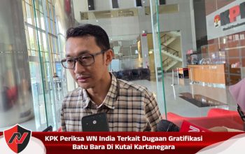 KPK Periksa WN India Terkait Dugaan Gratifikasi Batu Bara Di Kutai Kartanegara