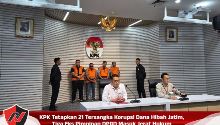 KPK Tetapkan 21 Tersangka Korupsi Dana Hibah Jatim, Tiga Eks Pimpinan DPRD Masuk Jerat Hukum