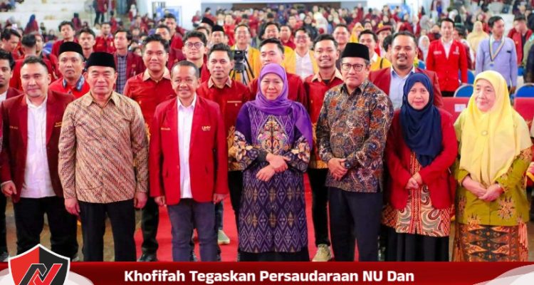 Khofifah Tegaskan Persaudaraan NU Dan Muhammadiyah Jadi Pilar Persatuan Bangsa