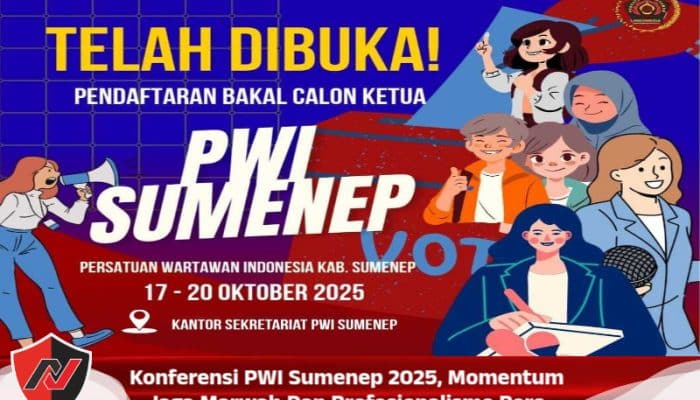 Konferensi PWI Sumenep 2025, Momentum Jaga Marwah Dan Profesionalisme Pers