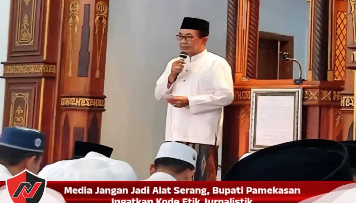 Media Jangan Jadi Alat Serang, Bupati Pamekasan Ingatkan Kode Etik Jurnalistik