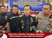 Modus Baru Narkoba Terungkap, Etomidate Diselundupkan Lewat Vape Dari Malaysia