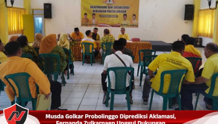 Musda Golkar Probolinggo Diprediksi Aklamasi, Fernanda Zulkarnaen Unggul Dukungan