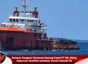 Nelayan Kangean Sumenep Kepung Kapal PT KEI, Minta Gubernur Khofifah Hentikan Survei Seismik 3D
