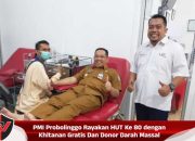 PMI Probolinggo Rayakan HUT Ke 80 dengan Khitanan Gratis Dan Donor Darah Massal