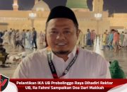 Pelantikan IKA UB Probolinggo Raya Dihadiri Rektor UB, Ra Fahmi Sampaikan Doa Dari Makkah