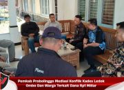 Pemkab Probolinggo Mediasi Konflik Kades Ledok Ombo Dan Warga Terkait Dana Rp1 Miliar