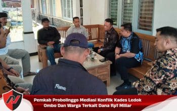 Pemkab Probolinggo Mediasi Konflik Kades Ledok Ombo Dan Warga Terkait Dana Rp1 Miliar