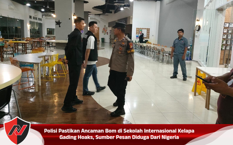 Polisi Pastikan Ancaman Bom di Sekolah Internasional Kelapa Gading Hoaks, Sumber Pesan Diduga Dari Nigeria