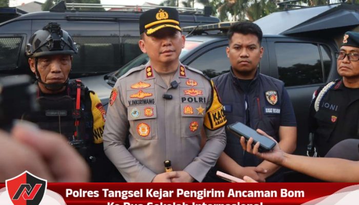 Polres Tangsel Kejar Pengirim Ancaman Bom Ke Dua Sekolah Internasional
