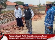 Respons Cepat, Wakil Bupati Pamekasan Turun Langsung Ke Lokasi Kebakaran Di Desa Gro’om