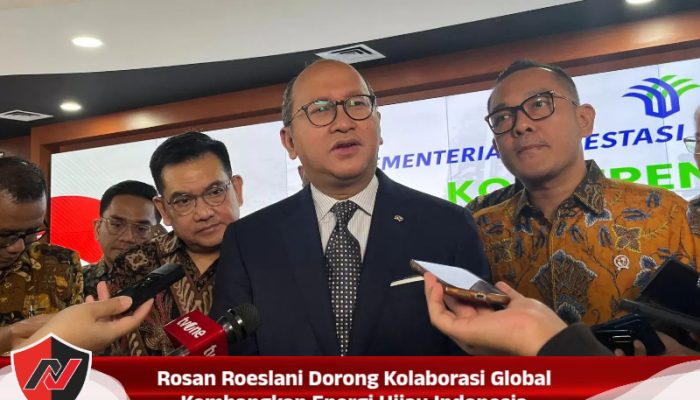 Rosan Roeslani Dorong Kolaborasi Global Kembangkan Energi Hijau Indonesia