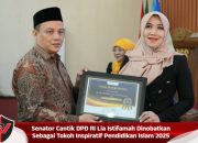 Senator Cantik DPD RI Lia Istifamah Dinobatkan Sebagai Tokoh Inspiratif Pendidikan Islam 2025