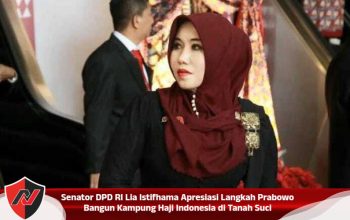 Senator DPD RI Lia Istifhama Apresiasi Langkah Prabowo Bangun Kampung Haji Indonesia di Tanah Suci