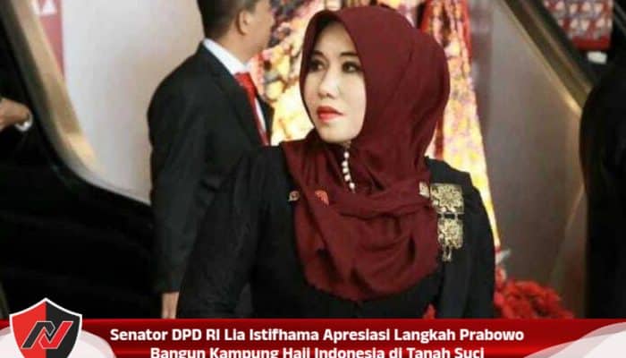 Senator DPD RI Lia Istifhama Apresiasi Langkah Prabowo Bangun Kampung Haji Indonesia di Tanah Suci