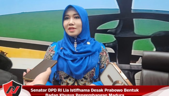 Senator DPD RI Lia Istifhama Desak Prabowo Bentuk Badan Khusus Pengembangan Madura