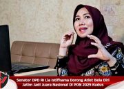 Senator DPD RI Lia Istifhama Dorong Atlet Bela Diri Jatim Jadi Juara Nasional Di PON 2025 Kudus