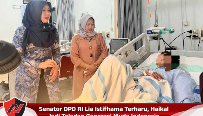 Senator DPD RI Lia Istifhama Terharu, Haikal Jadi Teladan Generasi Muda Indonesia