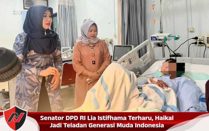 Senator DPD RI Lia Istifhama Terharu, Haikal Jadi Teladan Generasi Muda Indonesia
